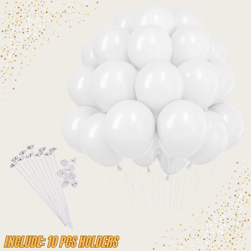 50 PCS  Latex Balloons 12