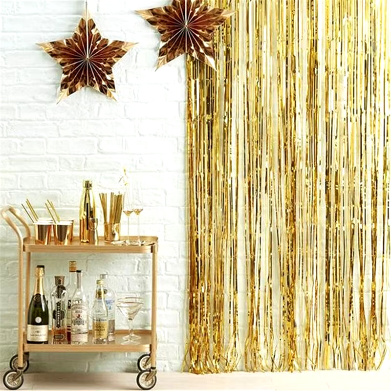 2 Pack Foil Backdrop Decorations For All Occasions