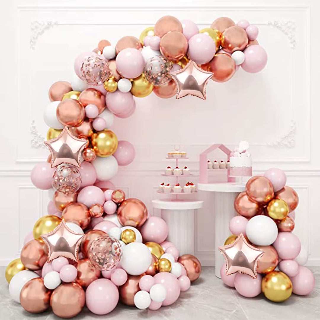 82 PCS Macaron Balloon Garland Arch