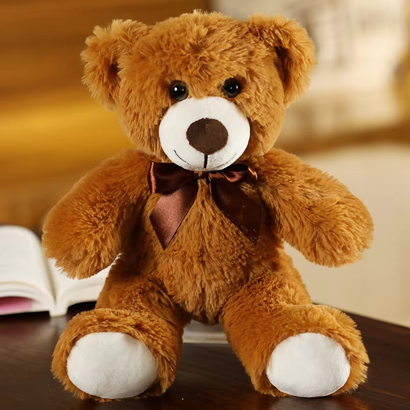 35CM Cute Bear Plush Toy for Baby Shower Decor (Different Colors)