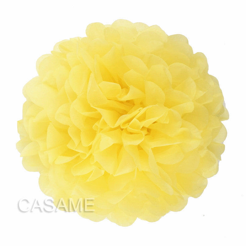 5pcs Tissue Paper Pompoms Flower Balls 12