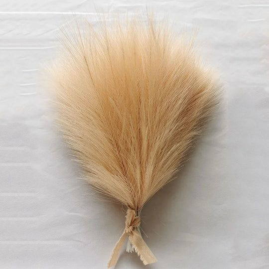 10PCS Pampas Grass Artificial Flowers DIY  Boho Home Wedding Party Decor