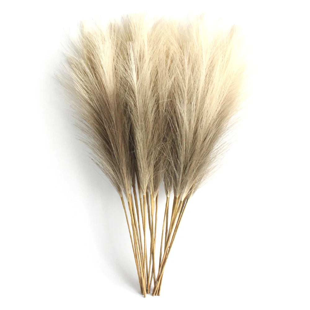 6PCS Artificial Pampas Grass Decor for Wedding Birthday Home Christmas Decoration