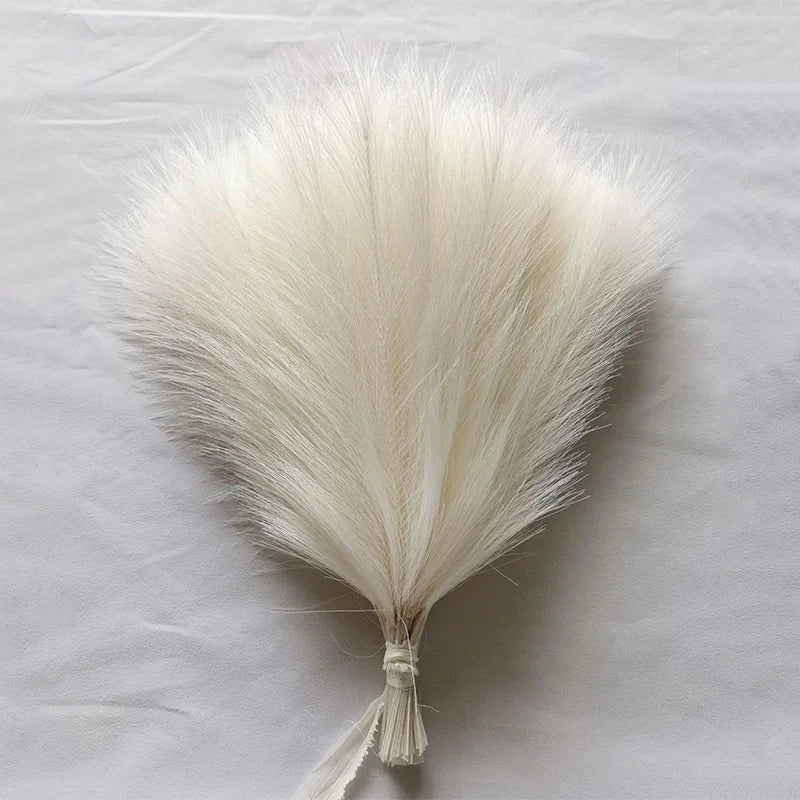 10PCS Pampas Grass Artificial Flowers DIY  Boho Home Wedding Party Decor