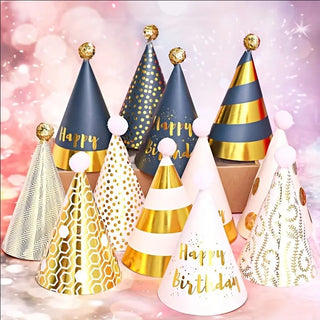 12pcs, Disposable Party Hat