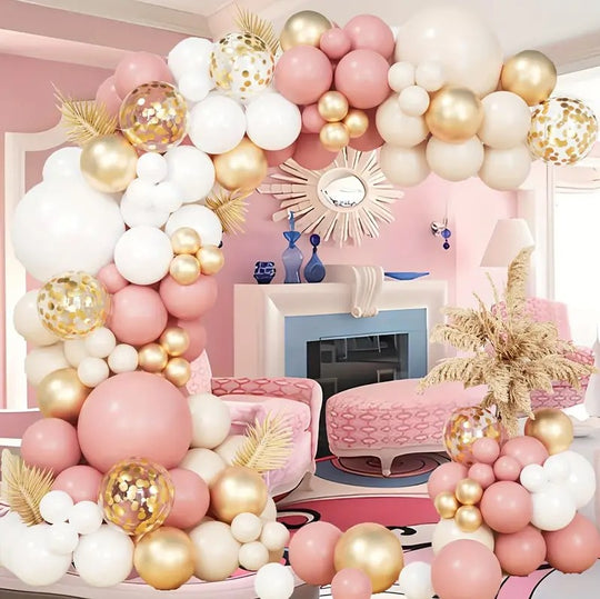 160-Piece Pink Balloon Garland Arch Kit