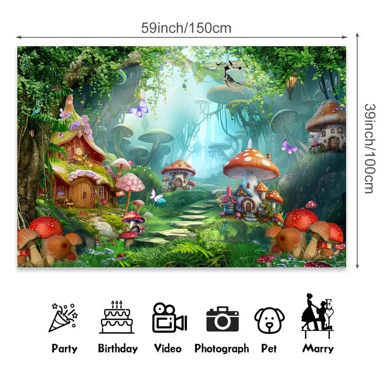 Enchanting Fairy Garden Banner