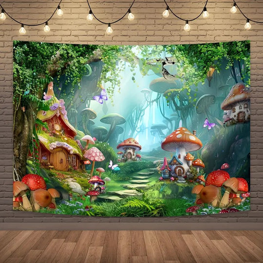 Enchanting Fairy Garden Banner