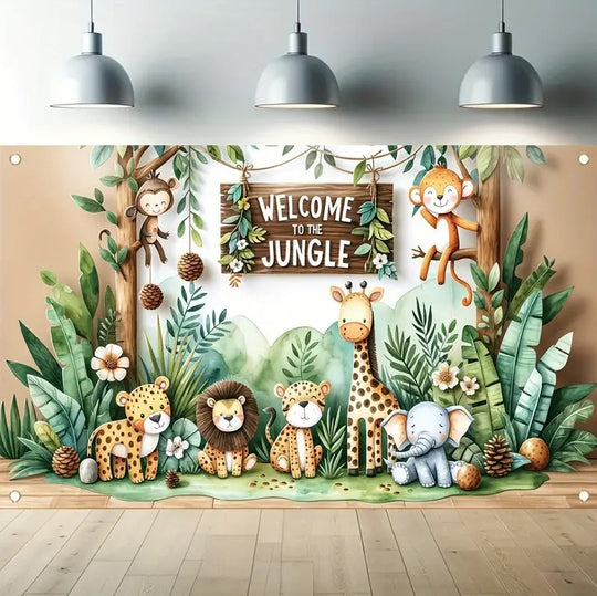 Welcome To Jungle Banner