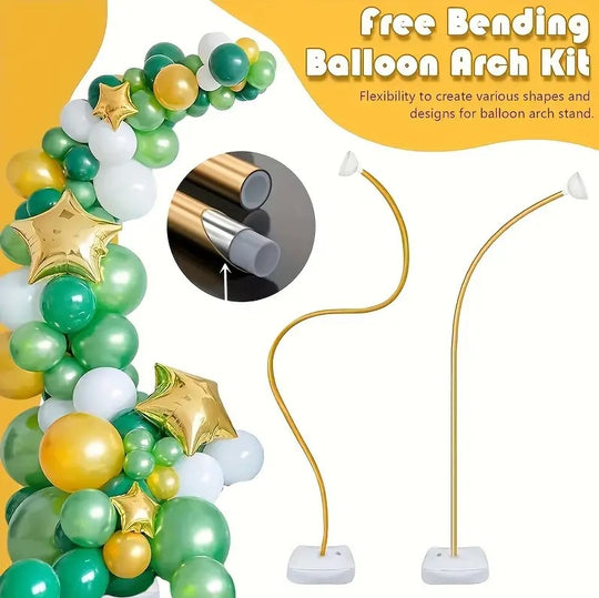 1 Pack Balloon Arch Stand Free Bending 8.2ft