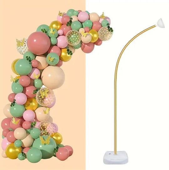 1 Pack Balloon Arch Stand Free Bending 8.2ft