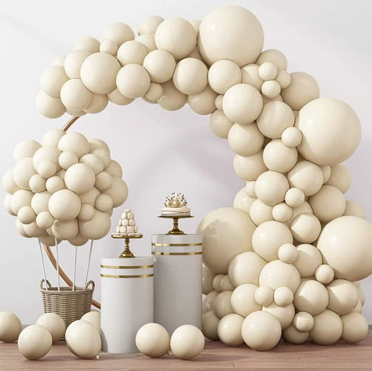 92 PCS Metallic Balloons Garland Decor