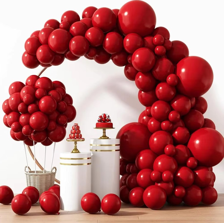 92 PCS Metallic Balloons Garland Decor