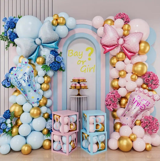 126pcs Balloon Garland Arch for Gender Reveal party