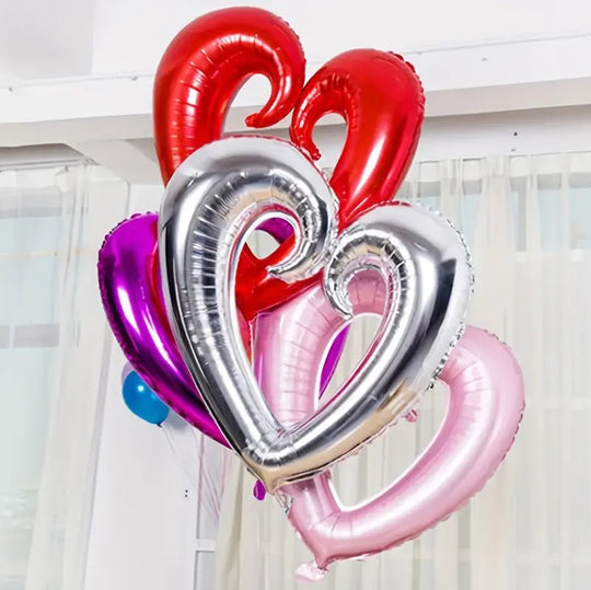 1PC Aluminum Film Balloon Heart 40" for Valentine's Day Decor