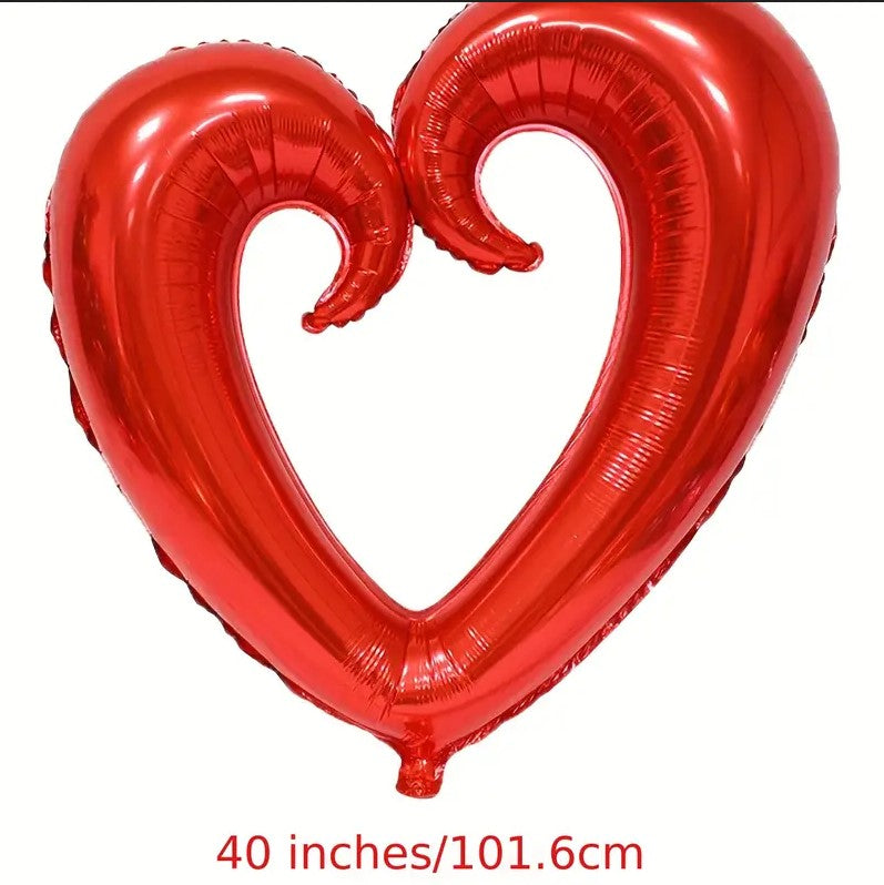 1PC Aluminum Film Balloon Heart 40