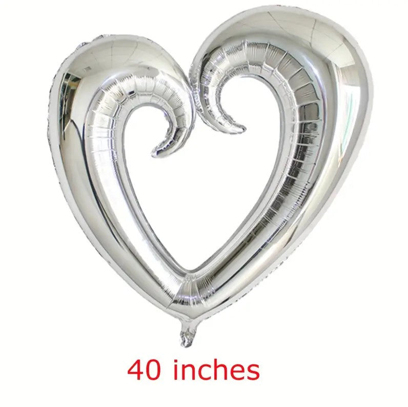 1PC Aluminum Film Balloon Heart 40