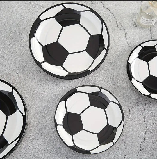 96pcs Tableware Set Football Theme