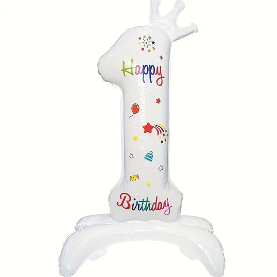 1pc Happy Birthday Number Balloon 32" for Birthday, Anniversary party