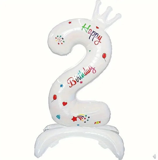 1pc Happy Birthday Number Balloon 32" for Birthday, Anniversary party