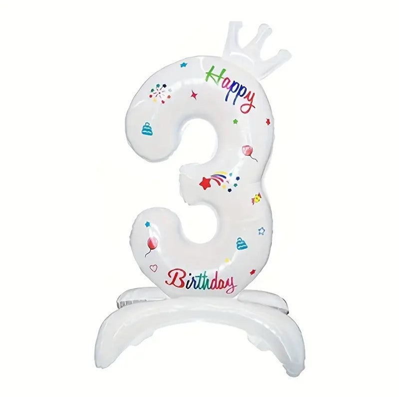 1pc Happy Birthday Number Balloon 32" for Birthday, Anniversary party