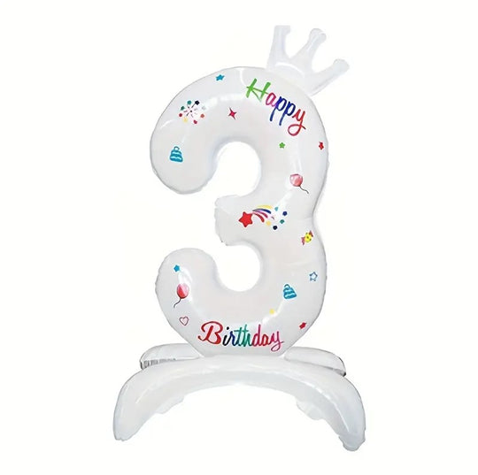 1pc Happy Birthday Number Balloon 32" for Birthday, Anniversary party