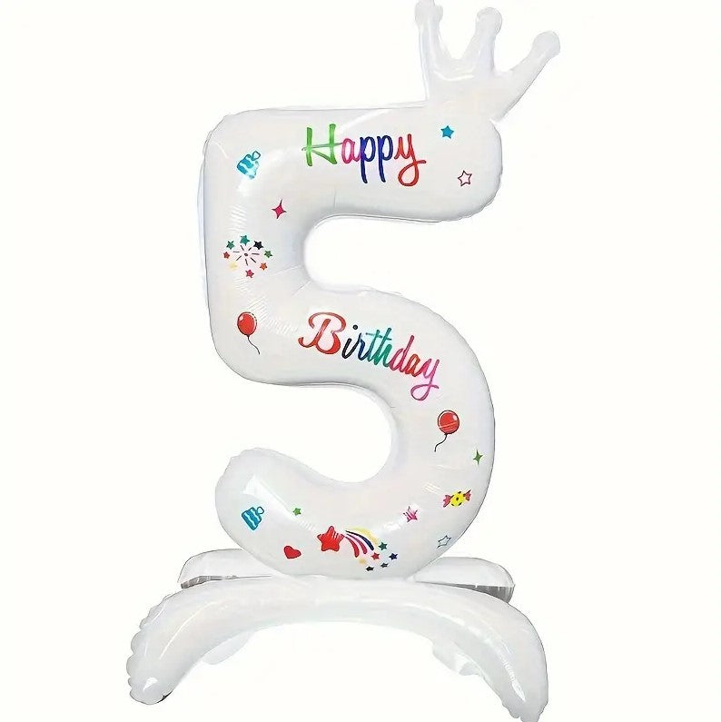 1pc Happy Birthday Number Balloon 32" for Birthday, Anniversary party