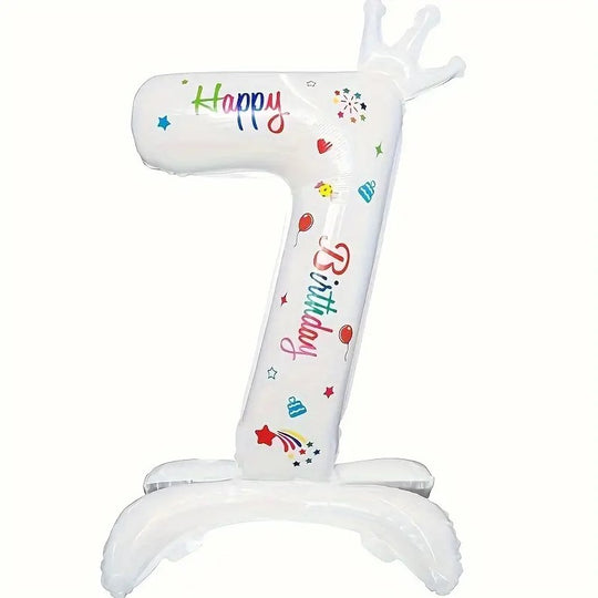 1pc Happy Birthday Number Balloon 32" for Birthday, Anniversary party