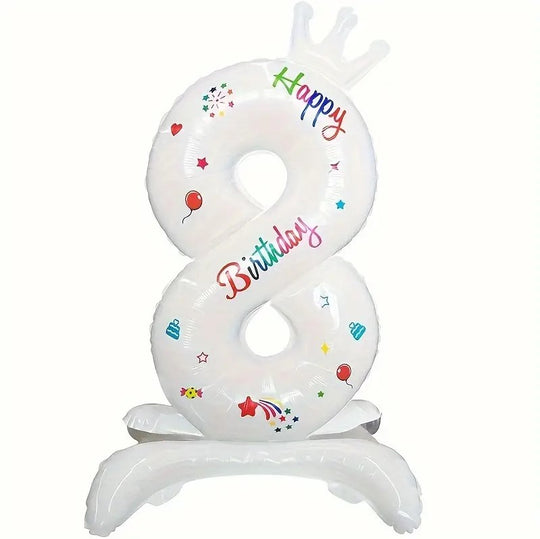 1pc Happy Birthday Number Balloon 32" for Birthday, Anniversary party