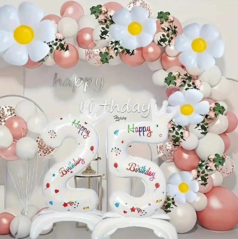 1pc Happy Birthday Number Balloon 32" for Birthday, Anniversary party