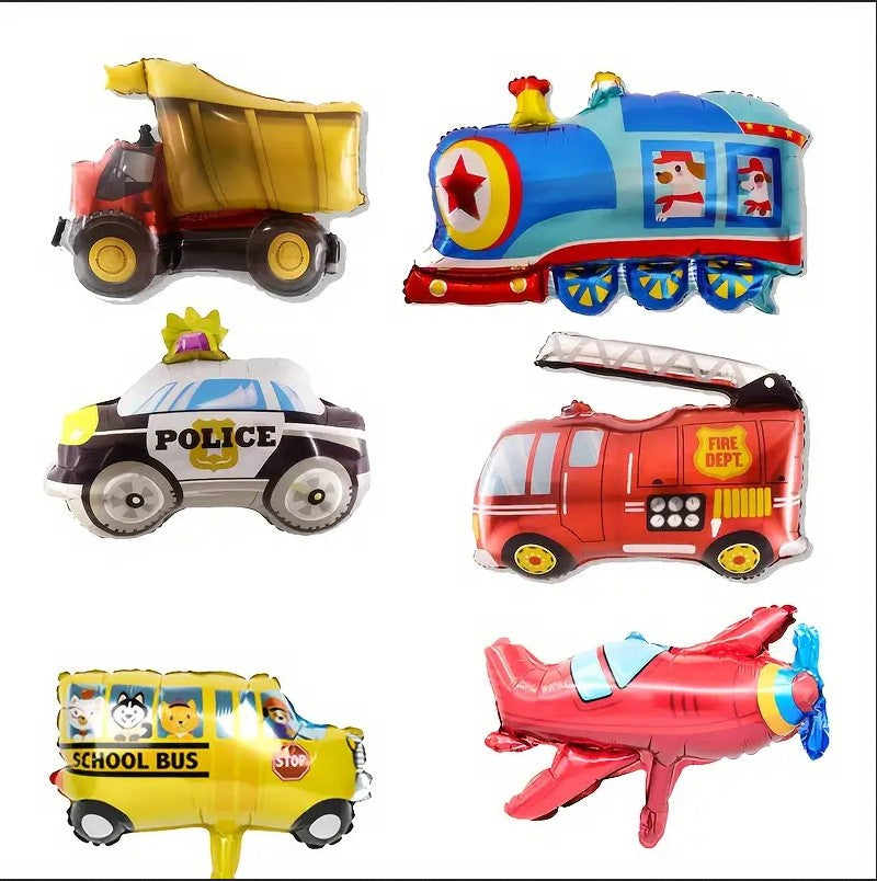 217 PCS Cars Theme Decor