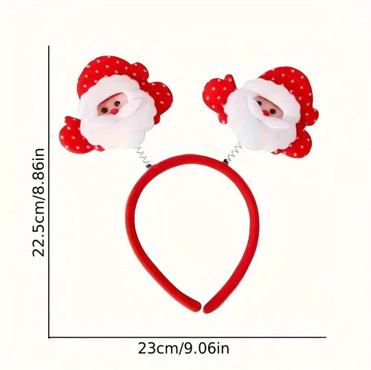 12PCS Festive Christmas Headbands