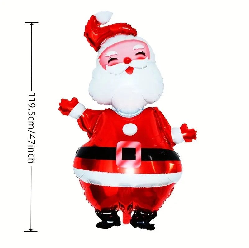 1PCS Christmas Santa Claus Balloon 47"