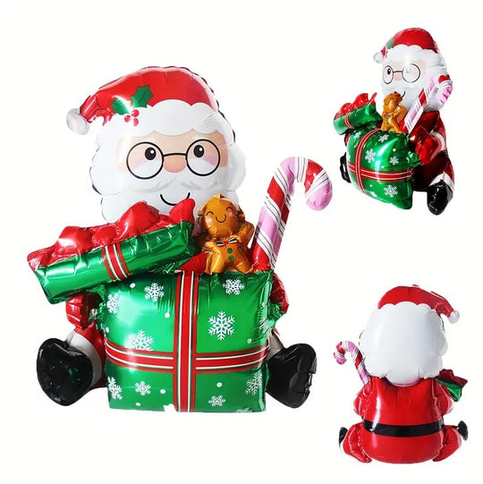 1PCS Christmas Santa Claus Balloon 25"