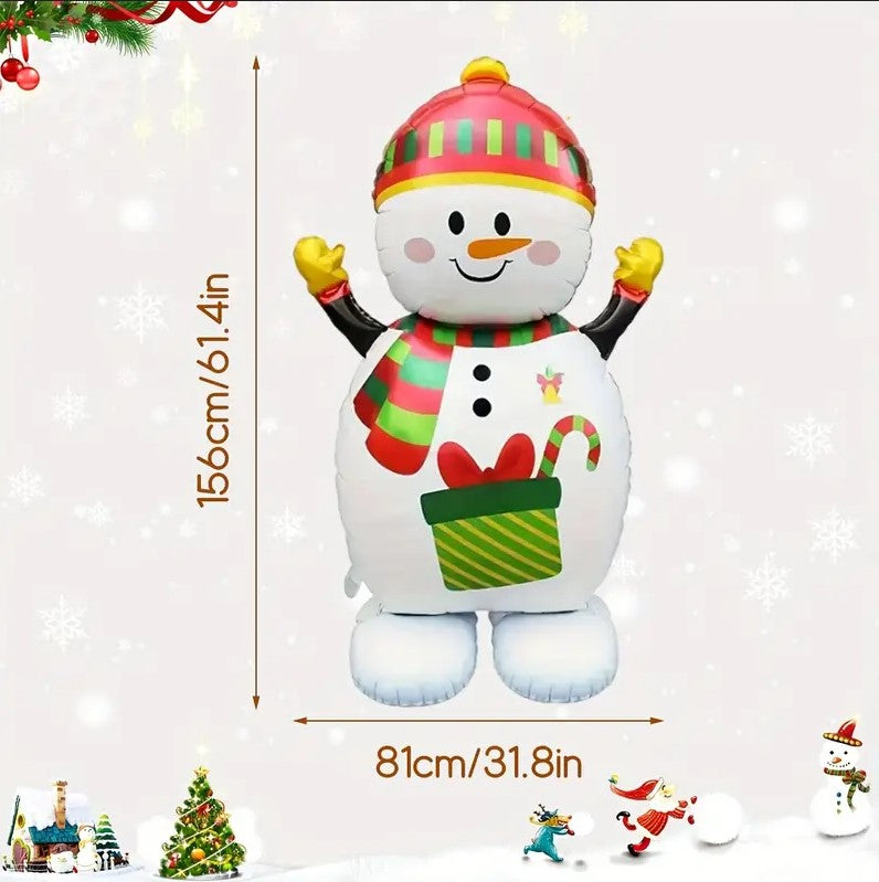 1PCS Snowman Balloon 61"