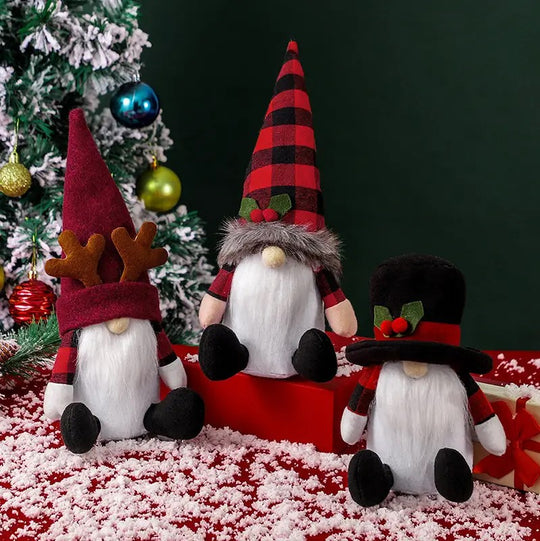 3PCS Christmas Swedish Dwarf, Scandinavian Tomete Elf