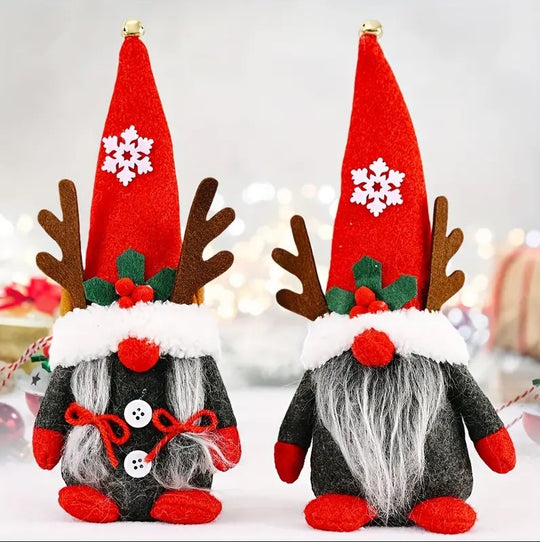 2PCS Christmas Reindeer Gnomes 12"