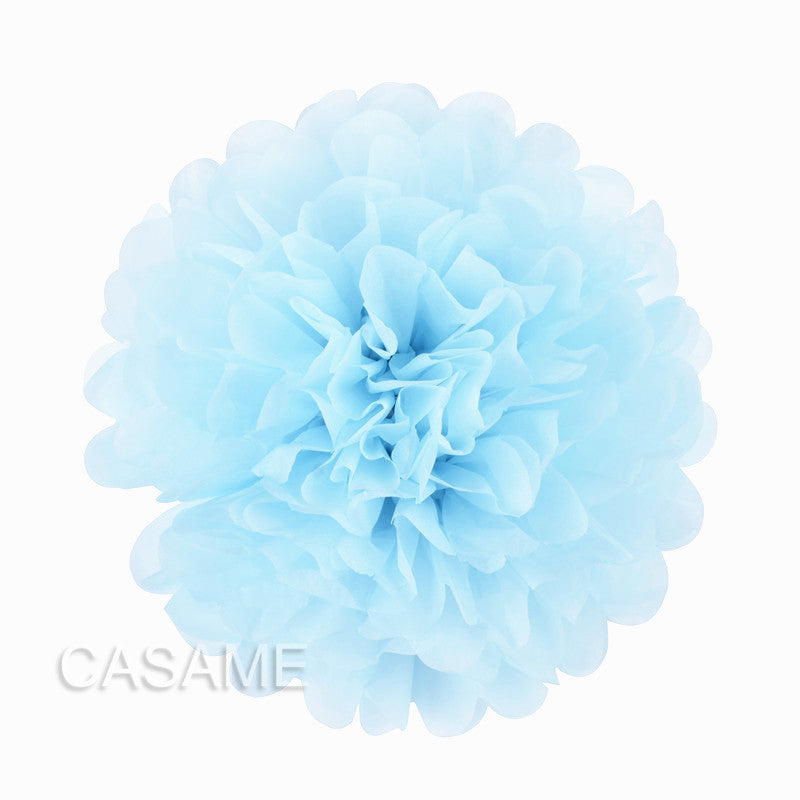 5pcs Tissue Paper Pompoms Flower Balls 12