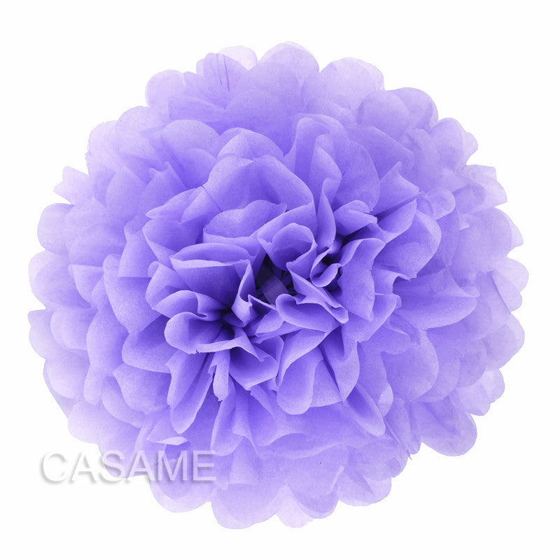 5pcs Tissue Paper Pompoms Flower Balls 12