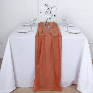 Premium Chiffon Table Runner 6ft х 1.8ft