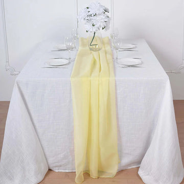 Premium Chiffon Table Runner 6ft х 1.8ft